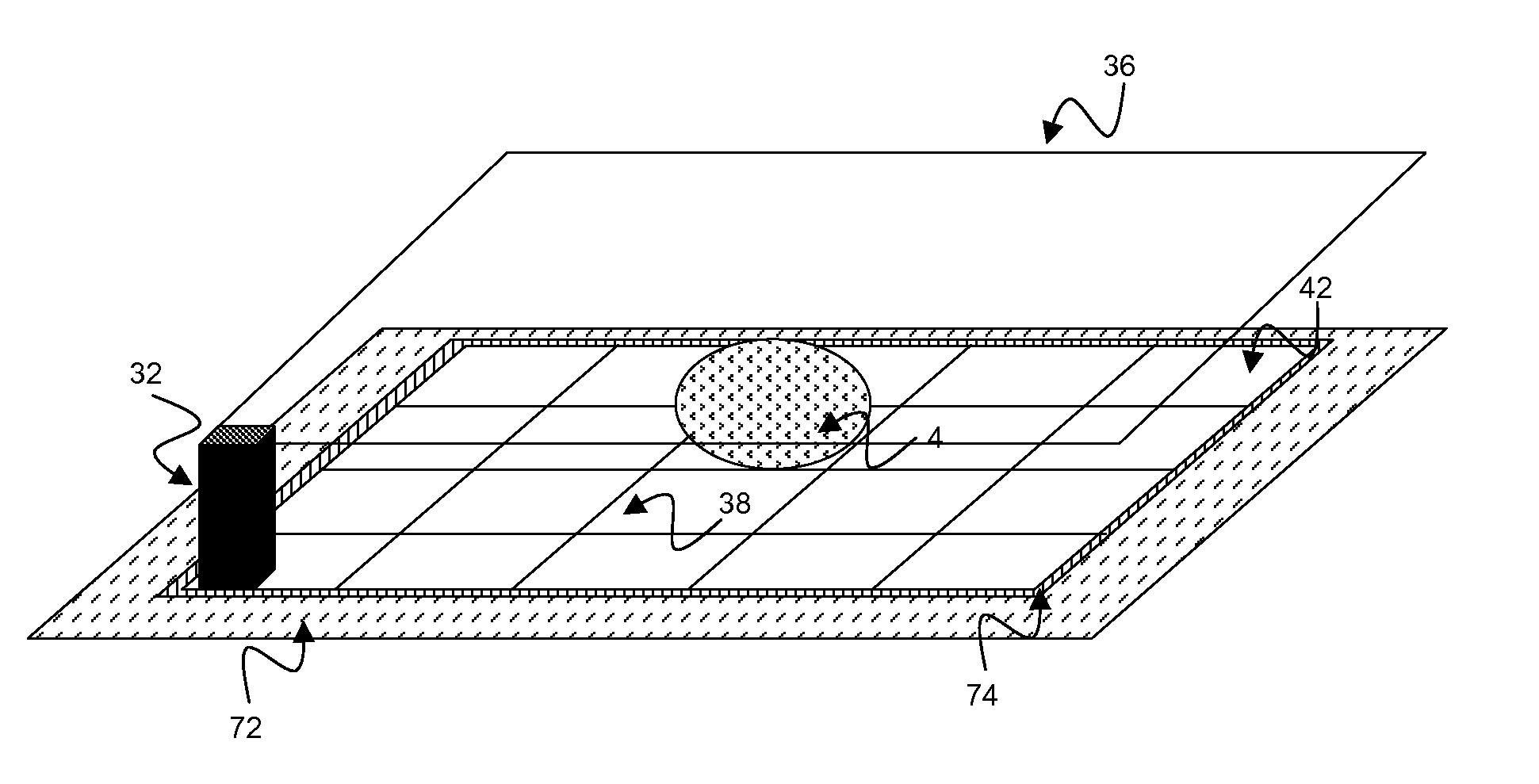 Static random-access cell, active matrix device and array element circuit