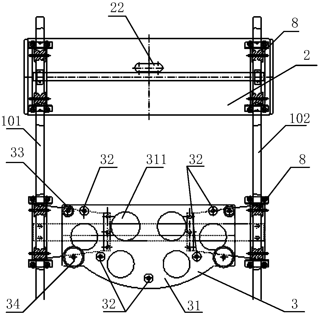 Movable sprinkler