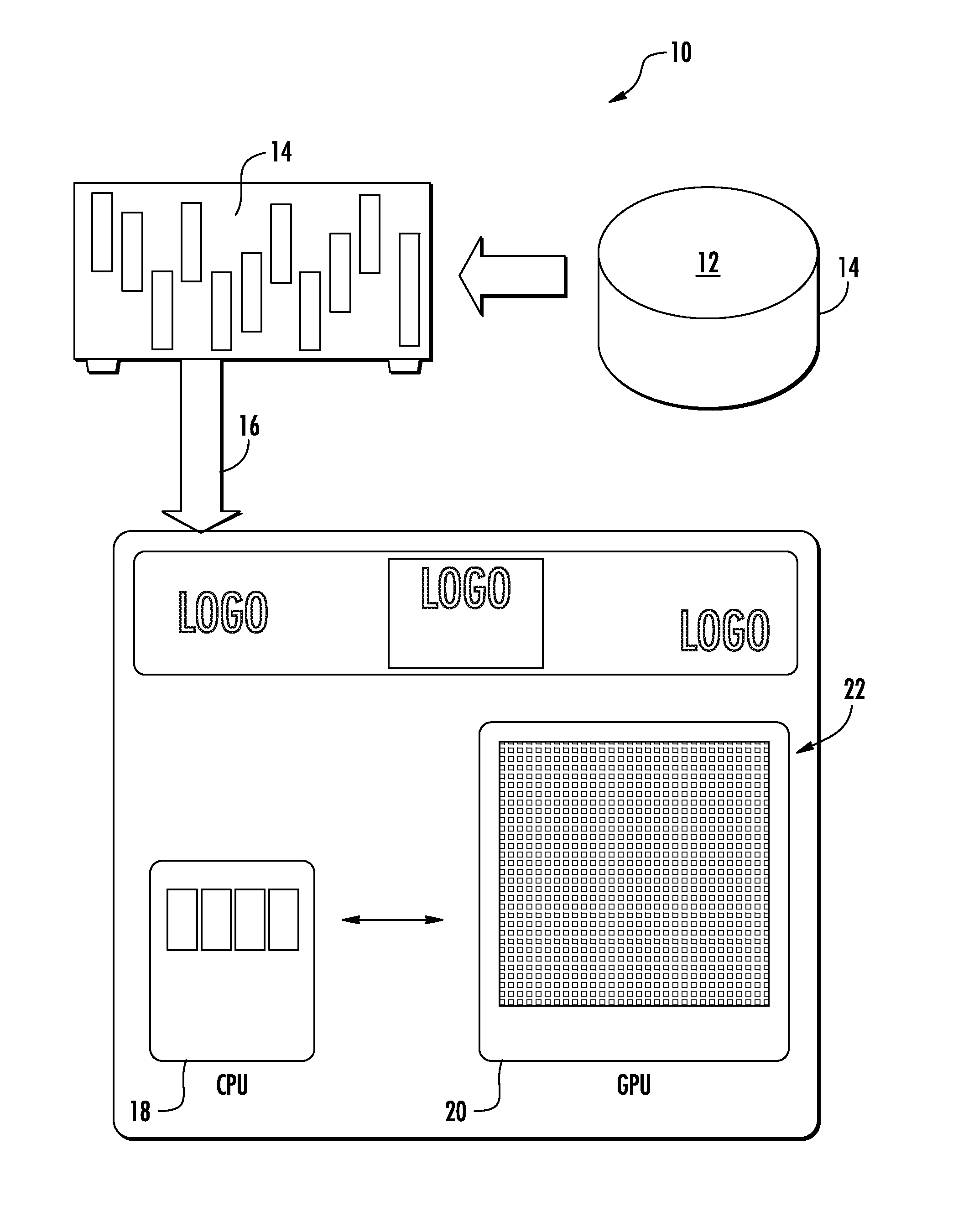 In-memory aggregation system and method of multidimensional data processing for enhancing speed and scalability