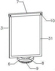 The air purifier fan filtering wind wheel