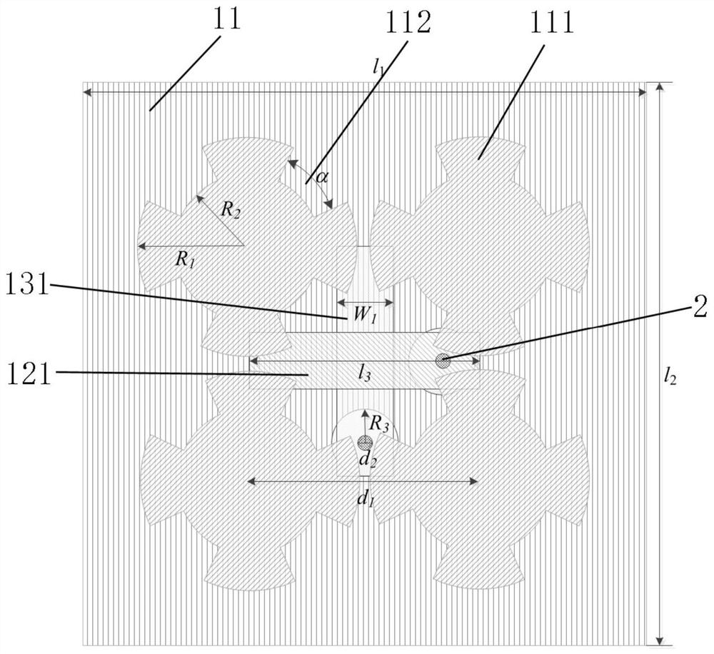 For 5g application based on radiation structure shared two-element microstrip mimo antenna