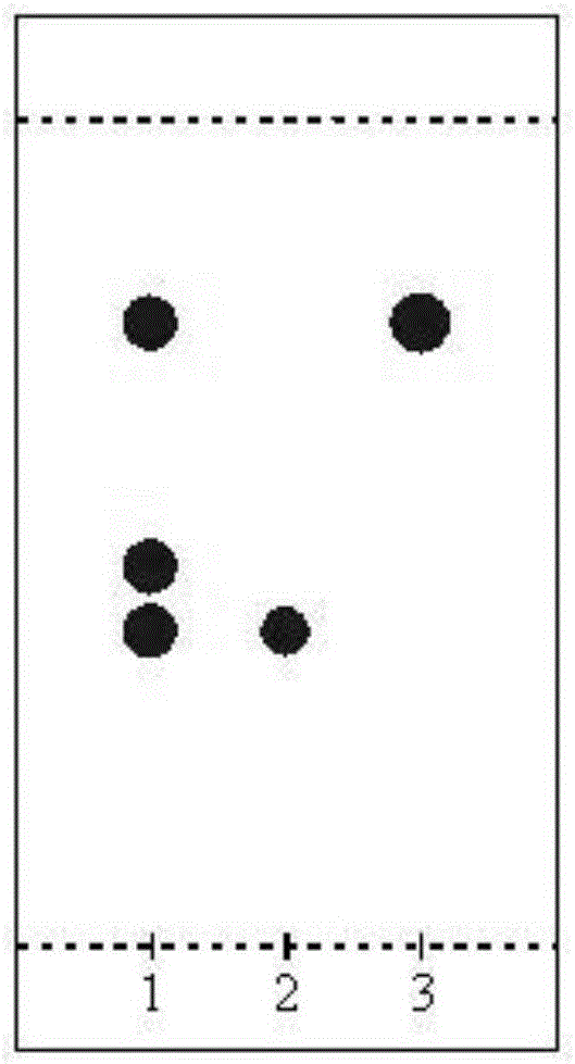 Method for identifying andrographolide in lotus kernel antiphlogistic dropping pill