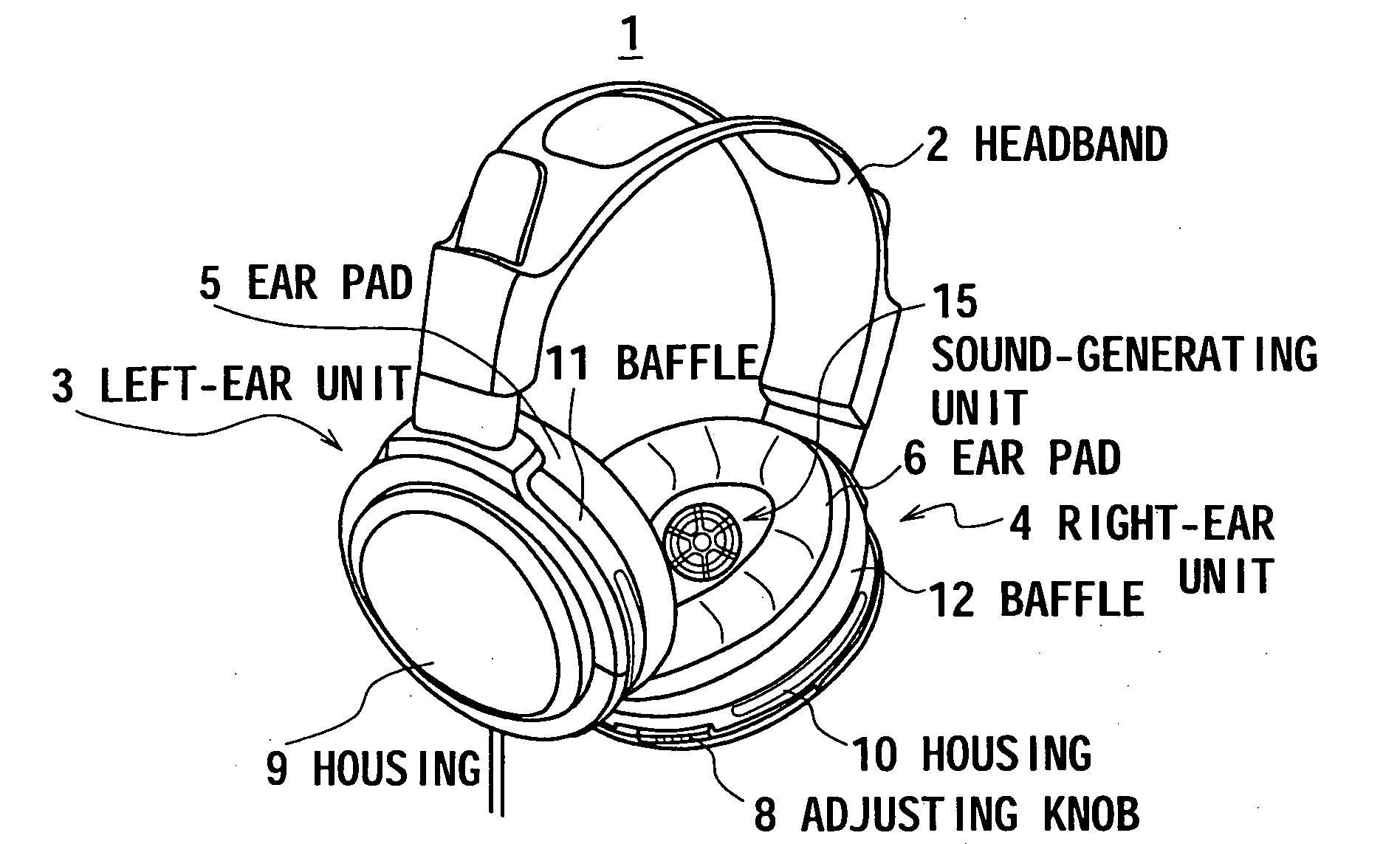 Headphone apparatus