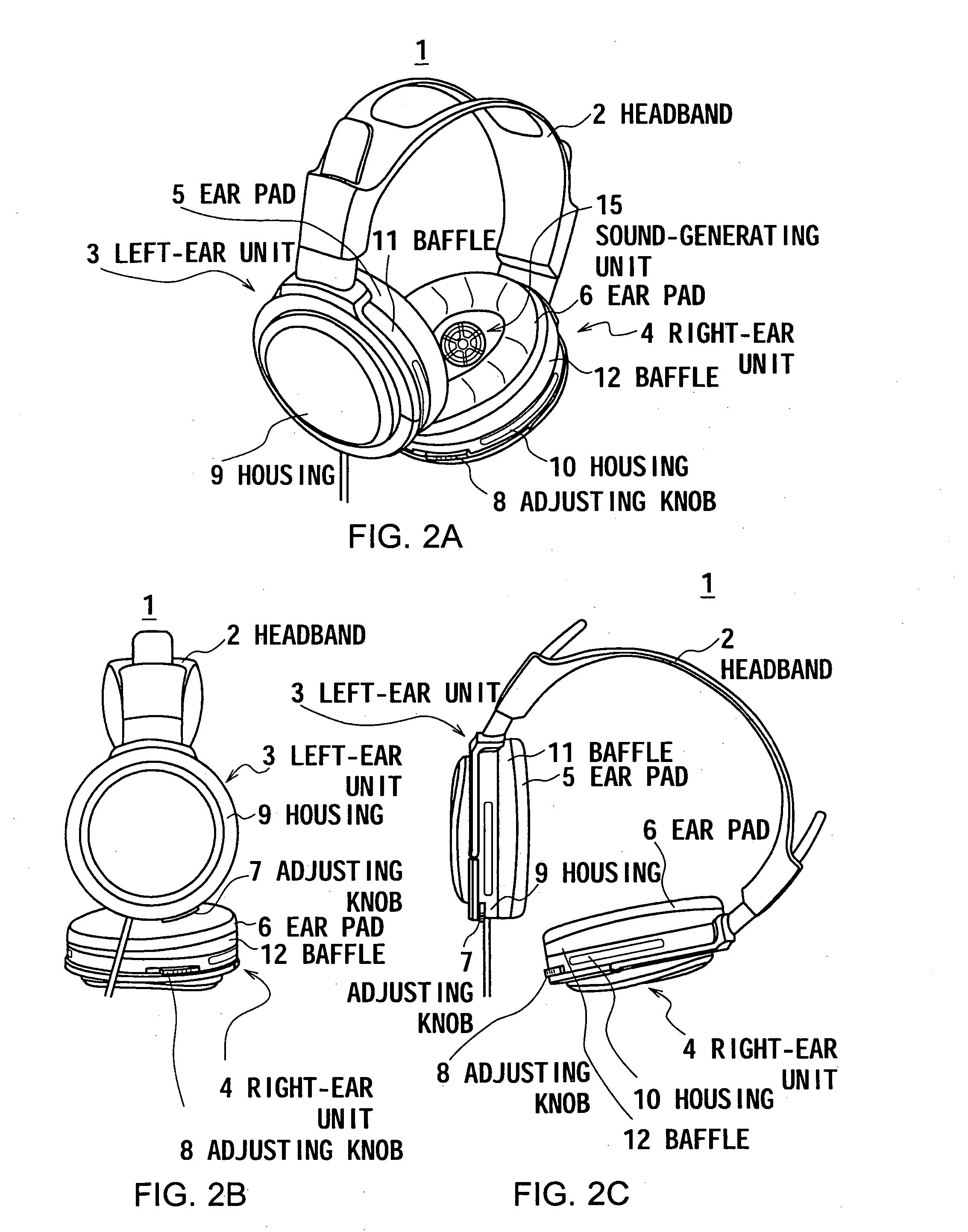 Headphone apparatus