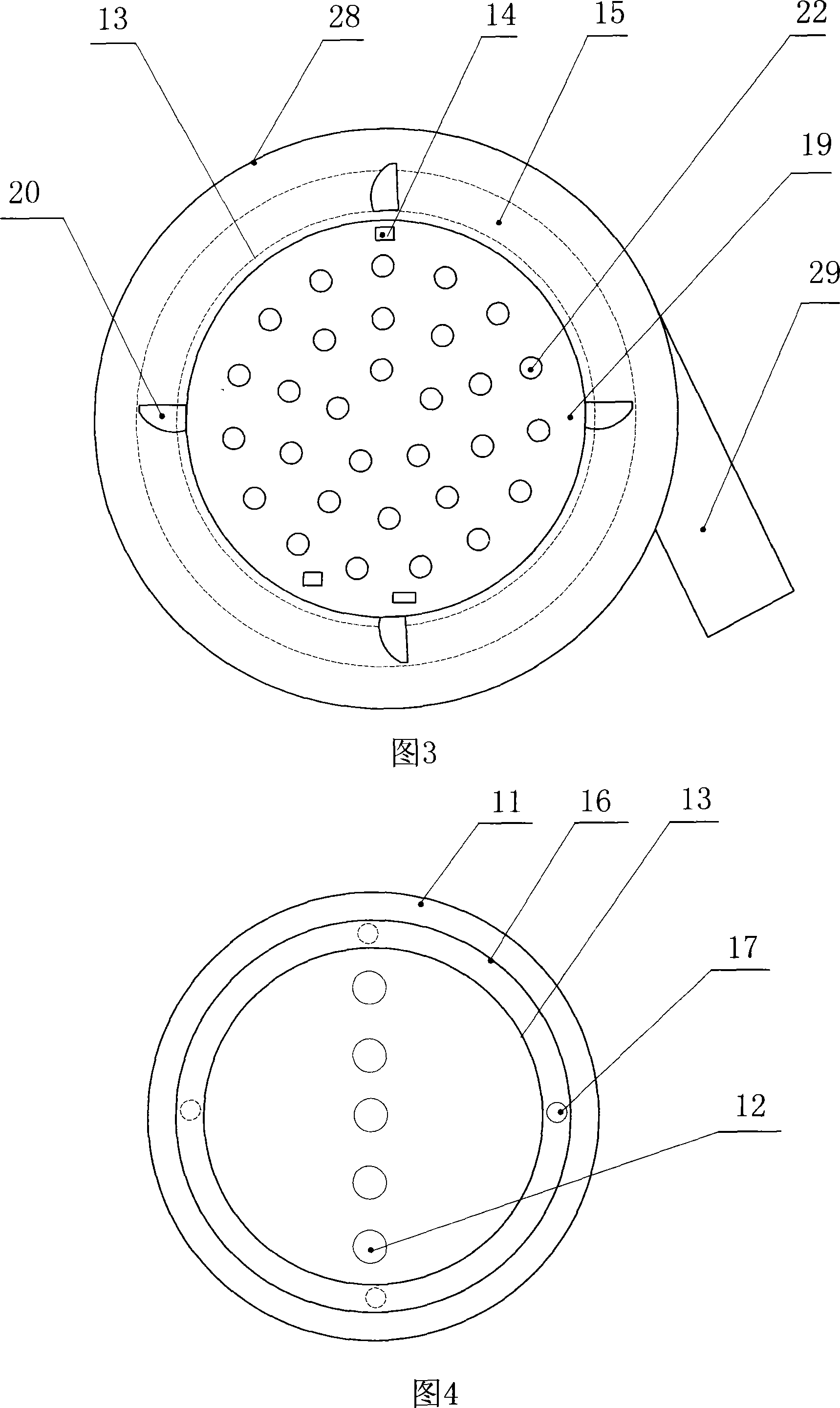 Full-automatic continuous feeding iron removing machine