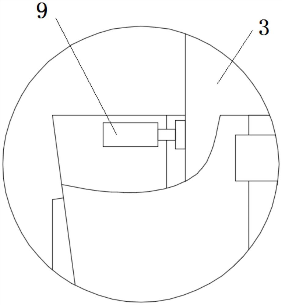 Telegraph pole climbing device for electric power engineering