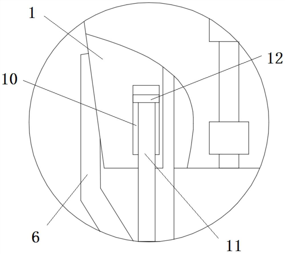 Telegraph pole climbing device for electric power engineering