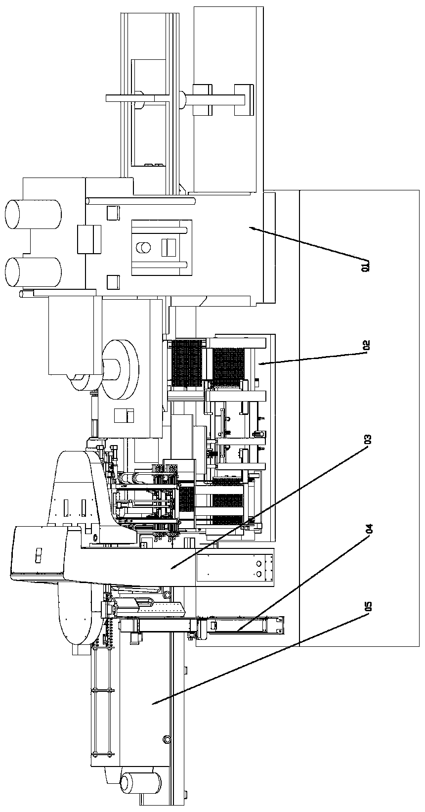 Positioning plate exchange device for high-integration full-automatic production equipment of air conditioner heat exchanger