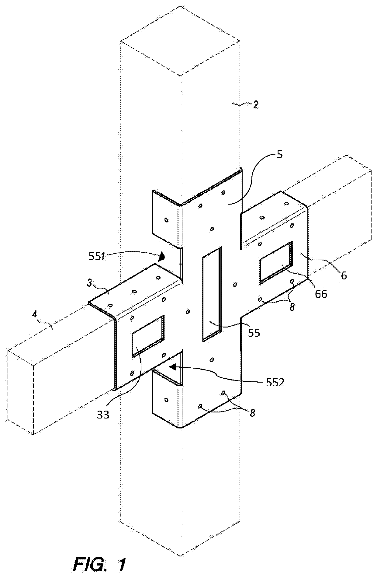 Fence brace system adapted for use with cylindrical fence posts