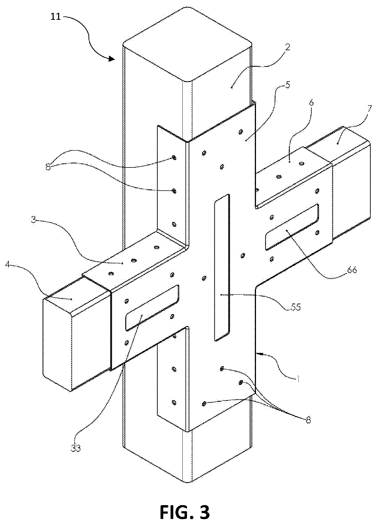 Fence brace system adapted for use with cylindrical fence posts