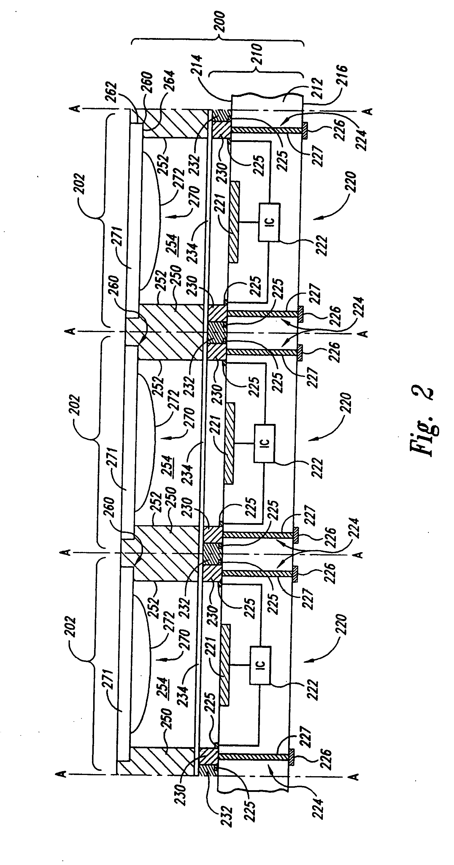 Microelectronic imagers with optical devices and methods of manufacturing such microelectronic imagers