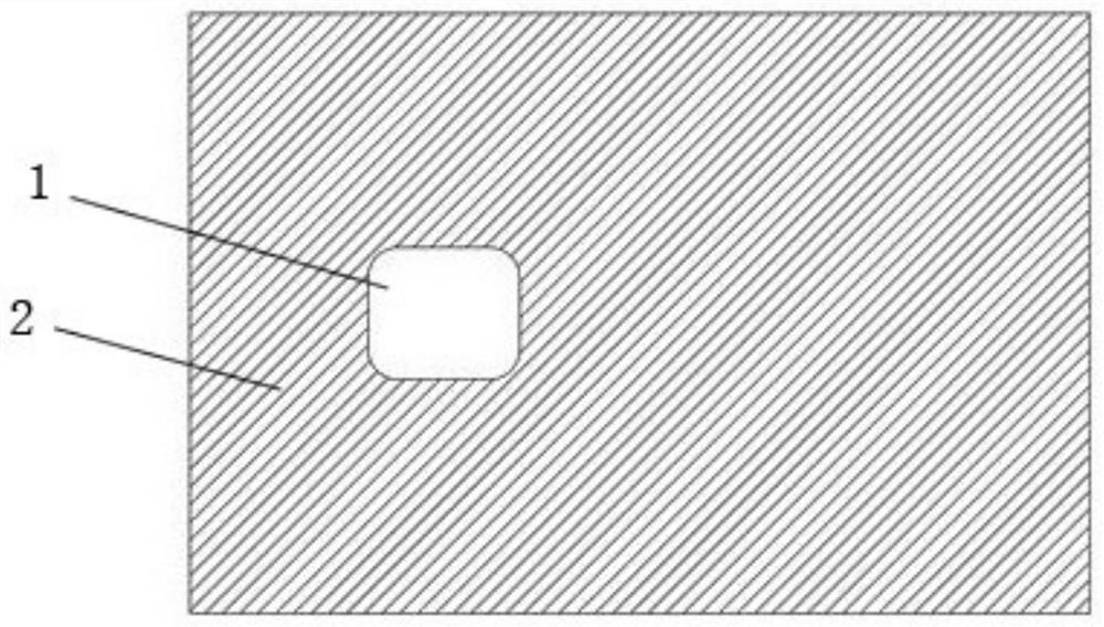 Inking method for cover plate glass