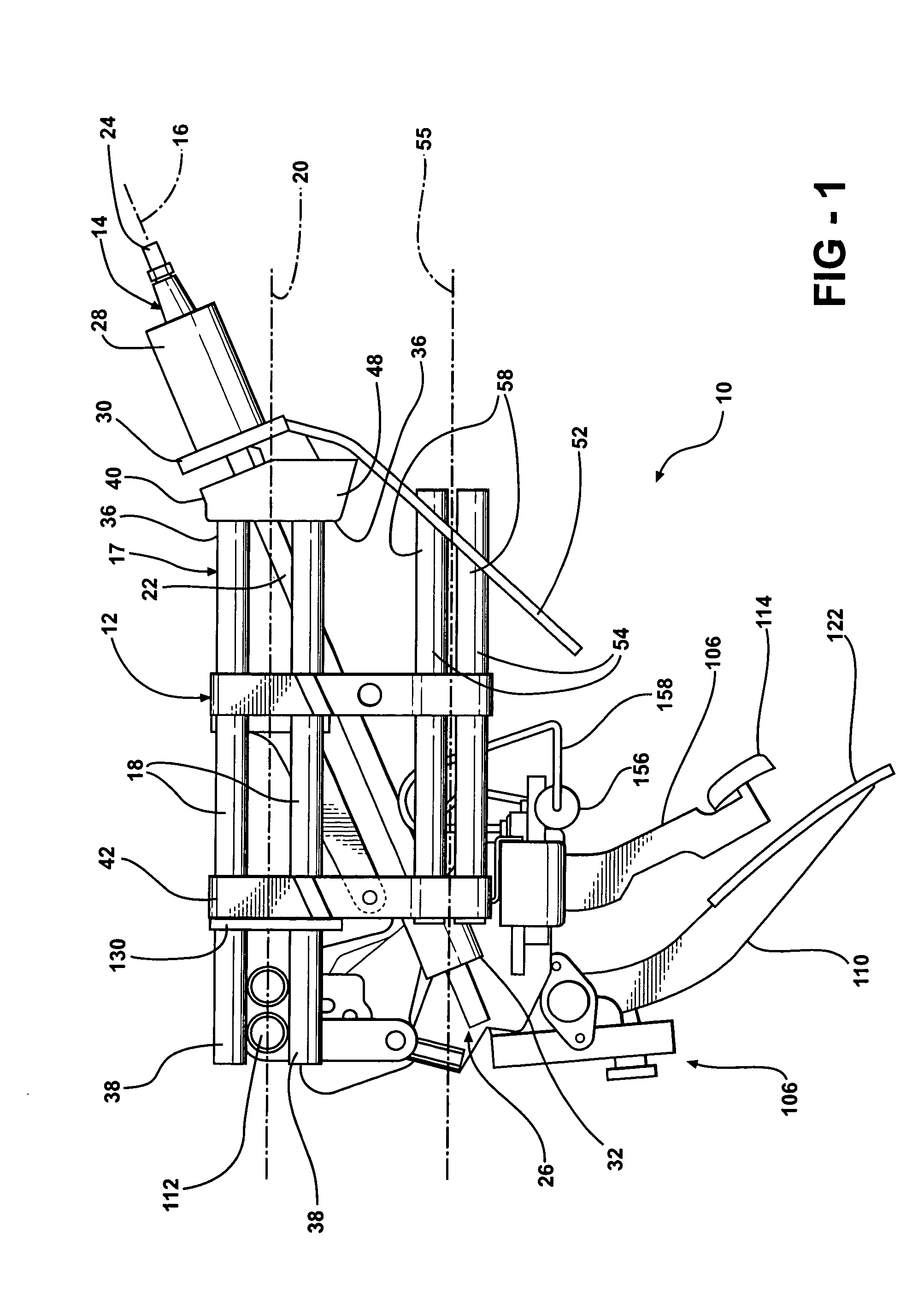 Linear tracking column module