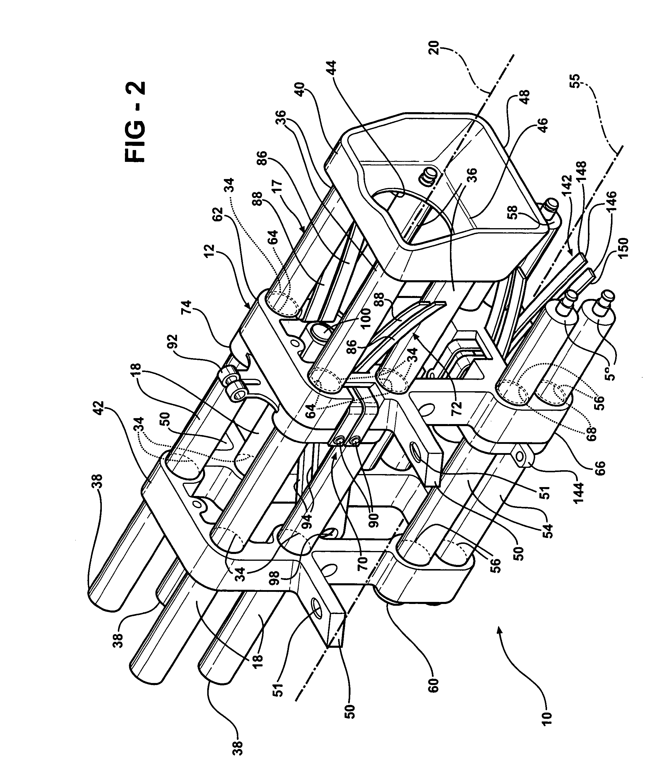 Linear tracking column module