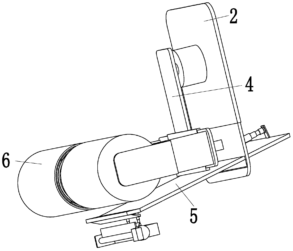 A kind of installation equipment of mildew-resistant wallpaper