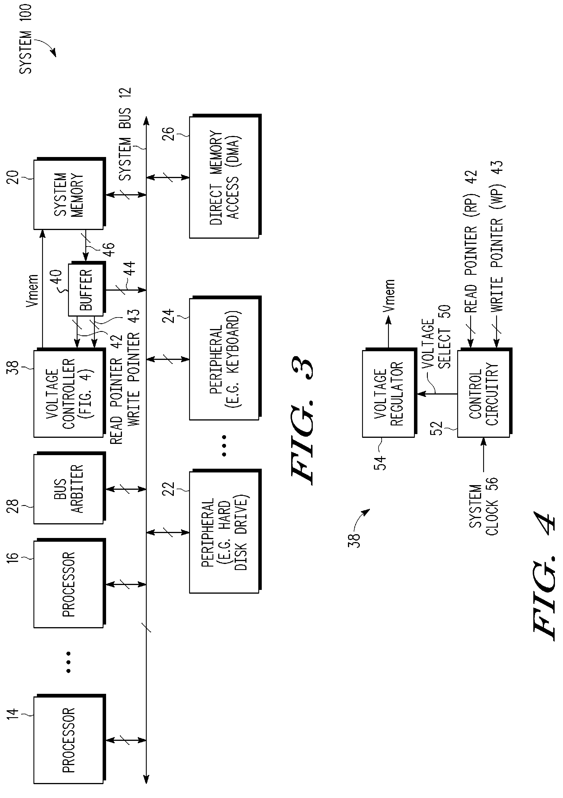 System having a memory voltage controller and method therefor