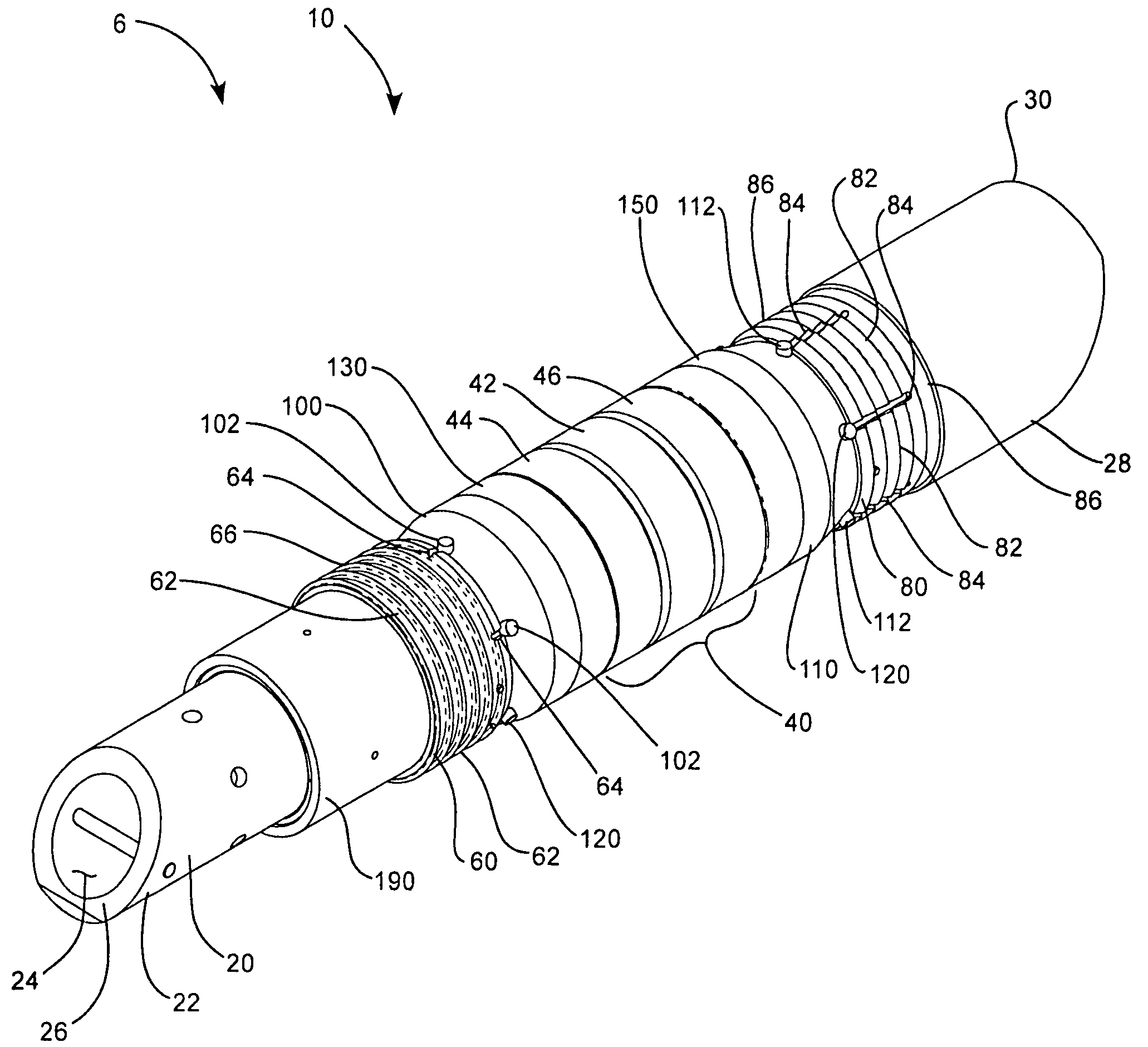 Drillable down hole tool