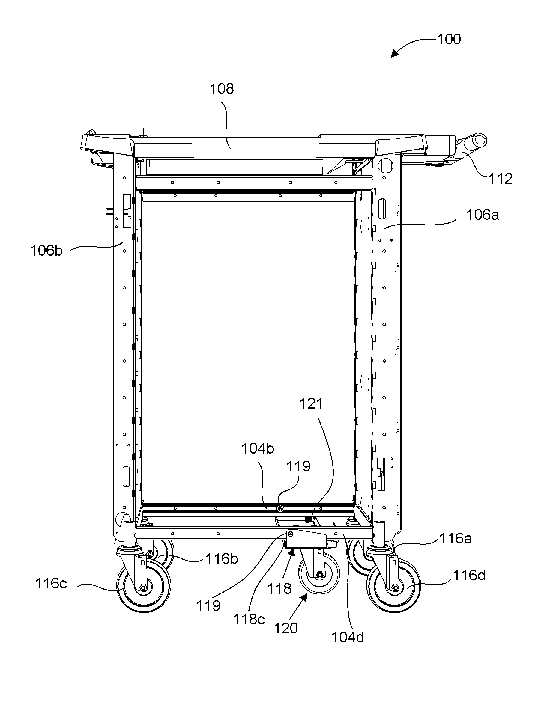 Medical emergency crash cart