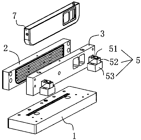 Thin-wall deep-cavity piece machining jig