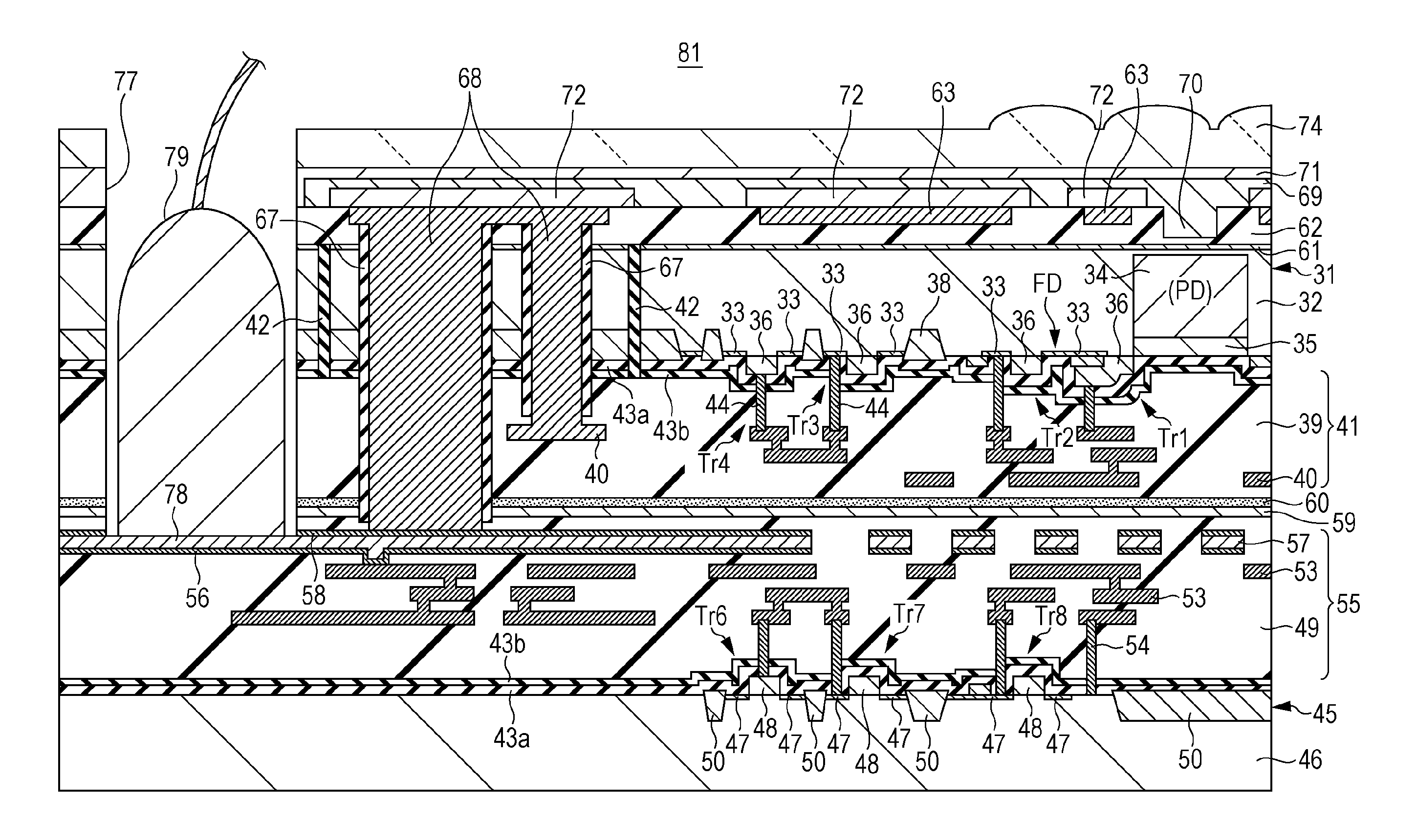 Semiconductor apparatus, method of manufacturing semiconductor apparatus, method of designing semiconductor apparatus, and electronic apparatus