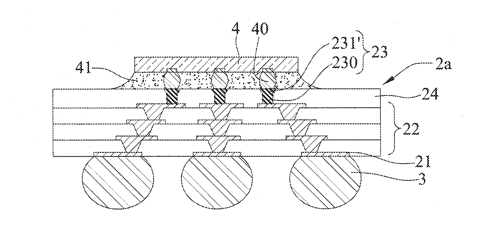 Coreless packaging substrate and method of fabricating the same