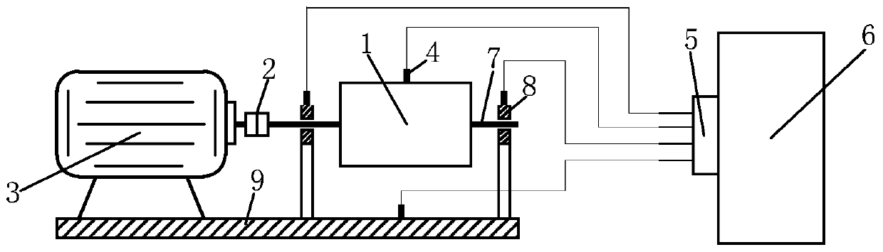 A device and method for vibration monitoring and fault warning of centrifugal pump