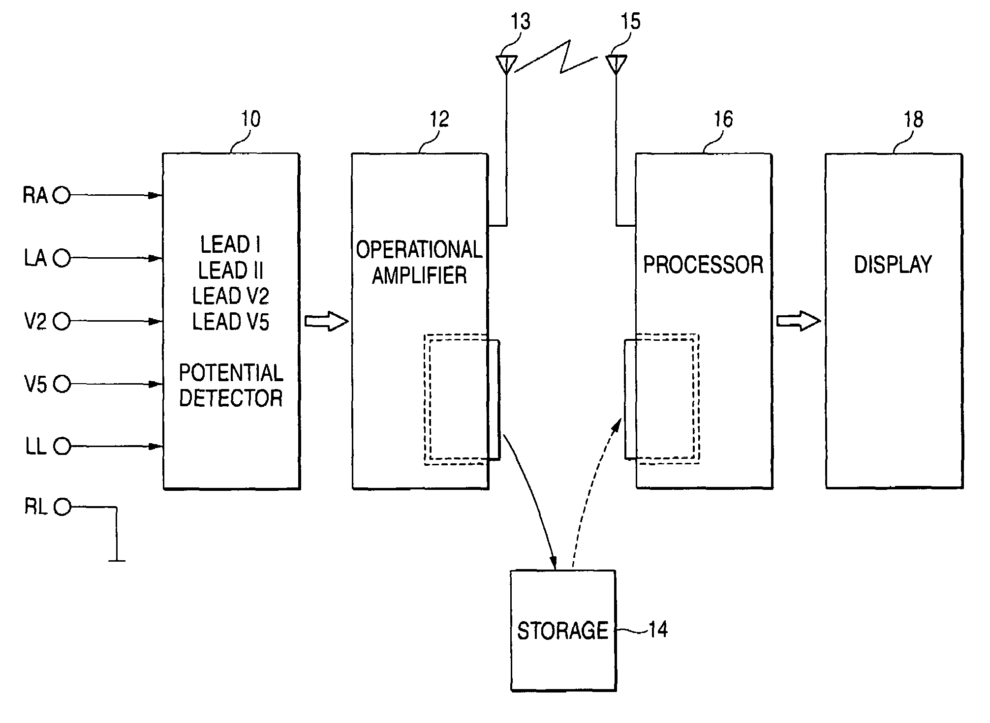 Method for deriving standard 12-lead electrocardiogram, and electrocardiograph using the same