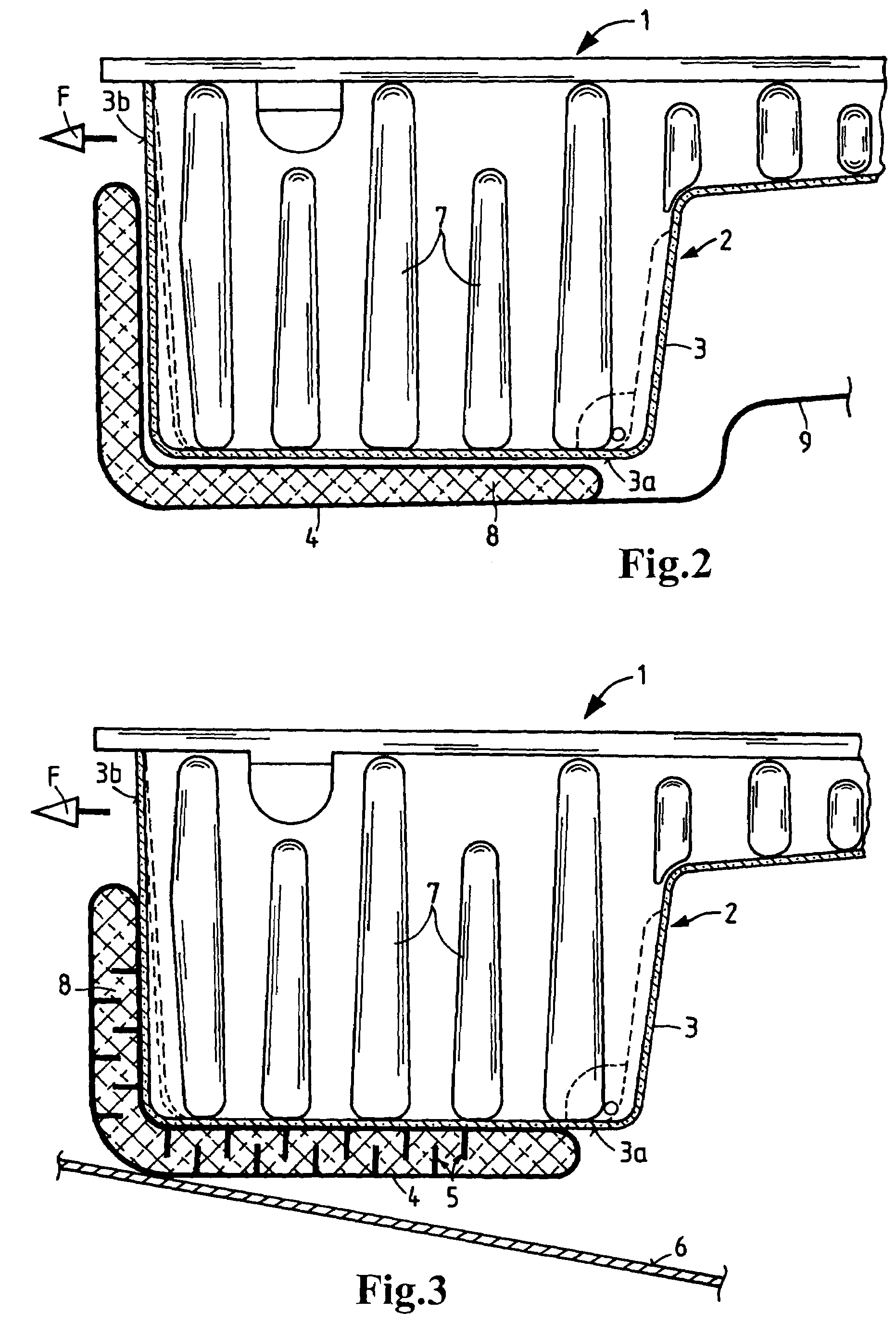 Oil pan useful for an internal combustion engine