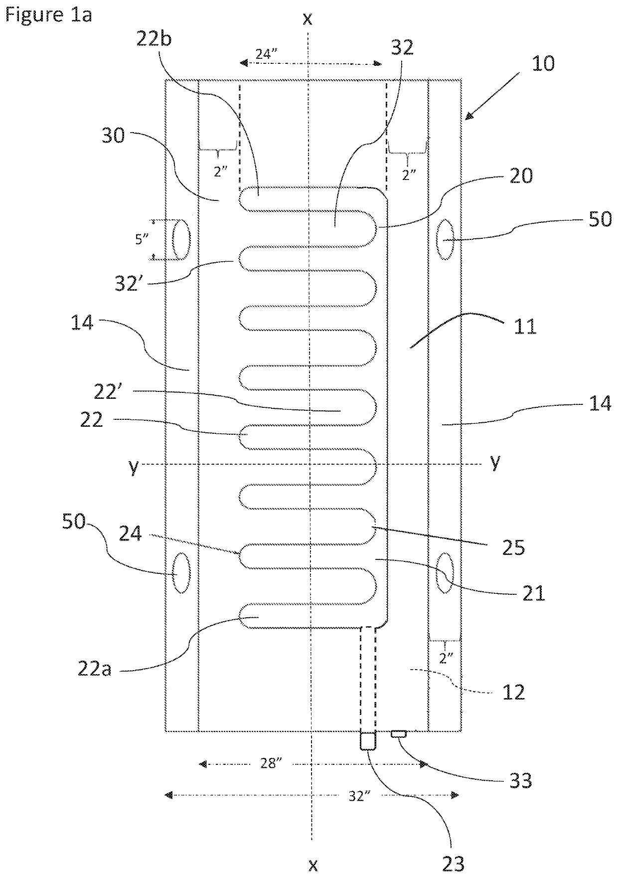 Patient lifter having interlocking design with intraoperative controlled temperature air delivery system