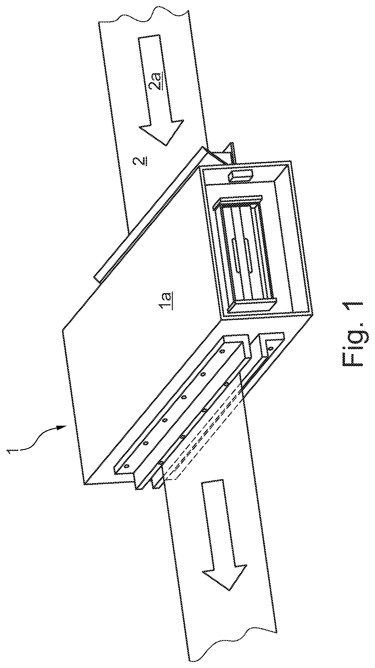 Apparatus and method for measuring magnetic properties of a ferromagnetic endless belt