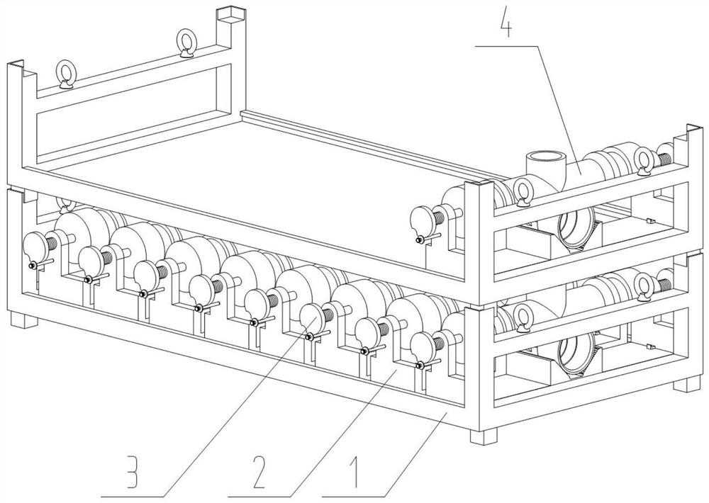 A kind of mobile transportation tooling after processing of automobile steering gear