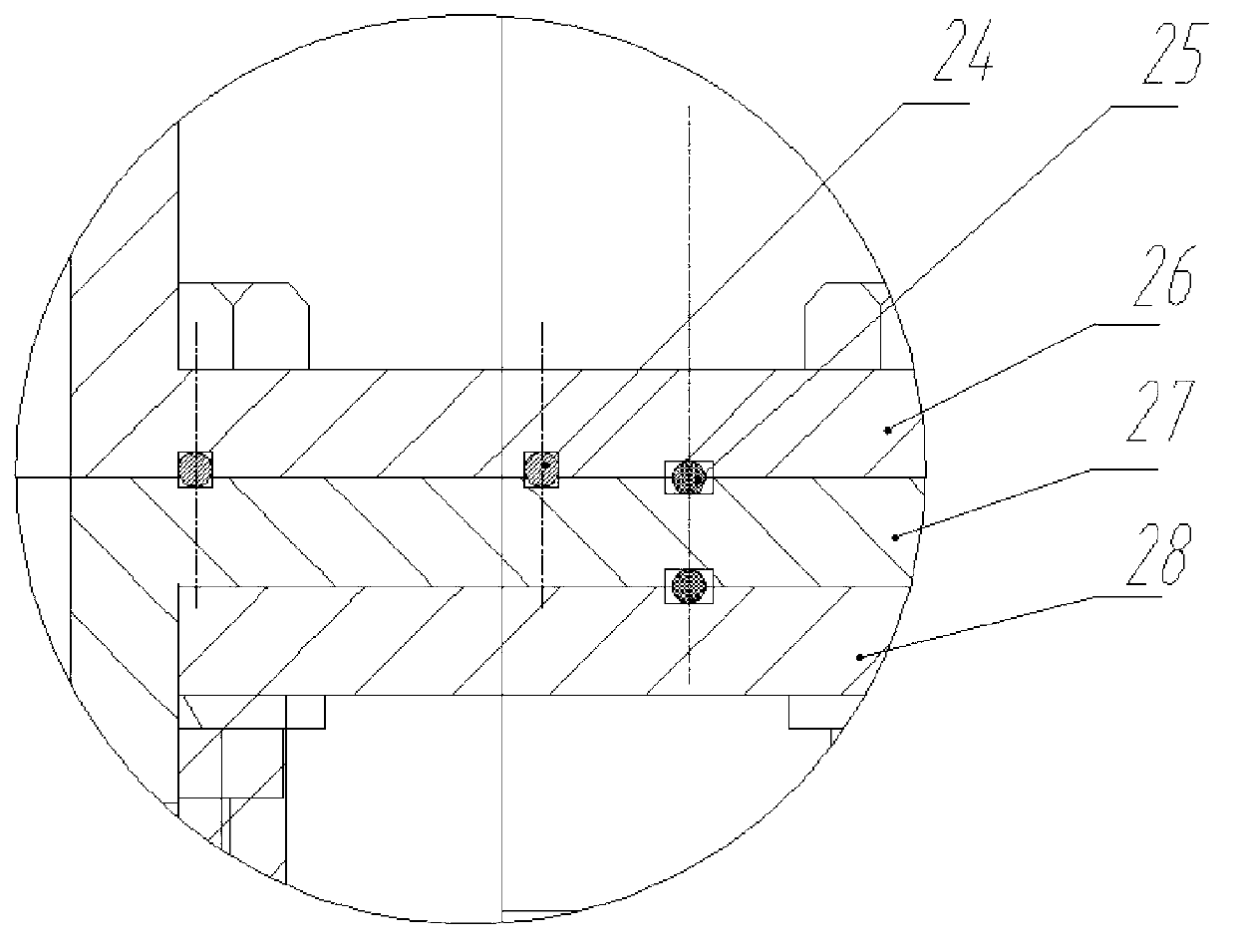 Automatic nano material filtering machine and use method thereof