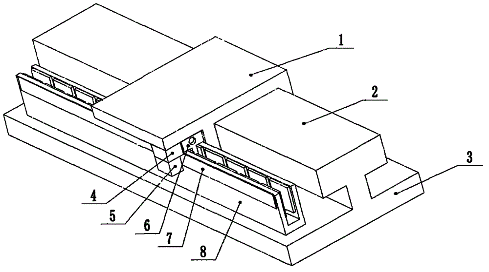 Device and method for monitoring dynamic thrust of linear motor at suspension state