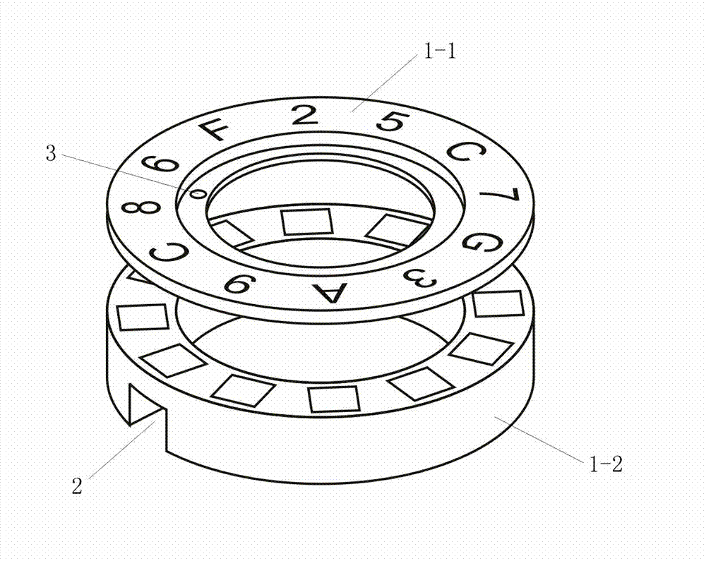 Intelligent coding and identification method for password bottle caps