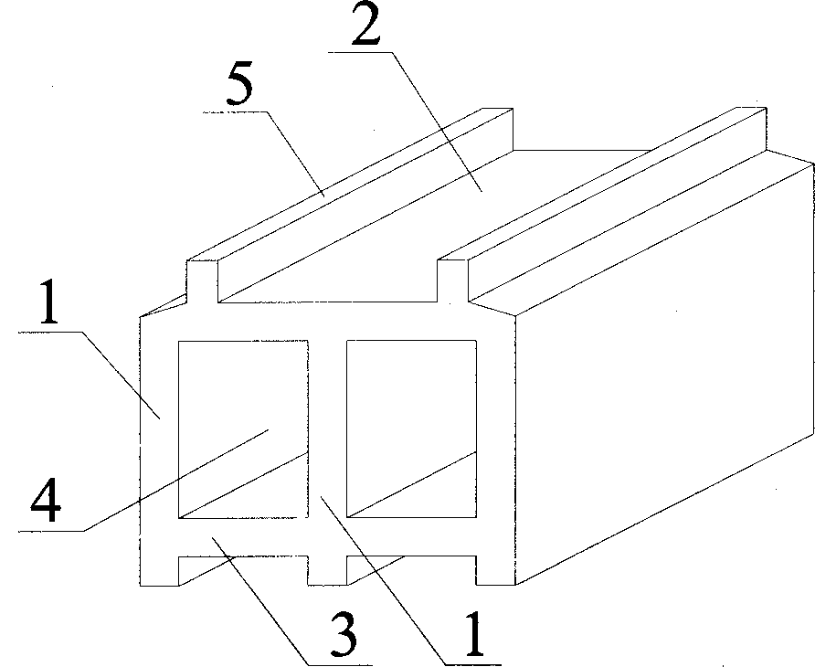 Building hollow block