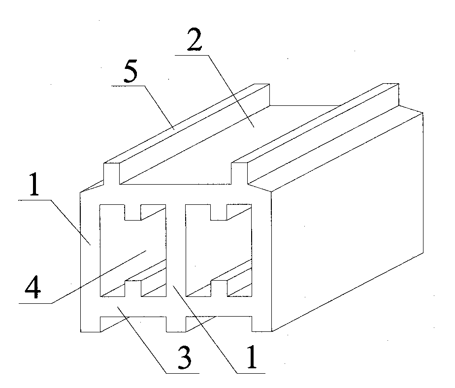 Building hollow block