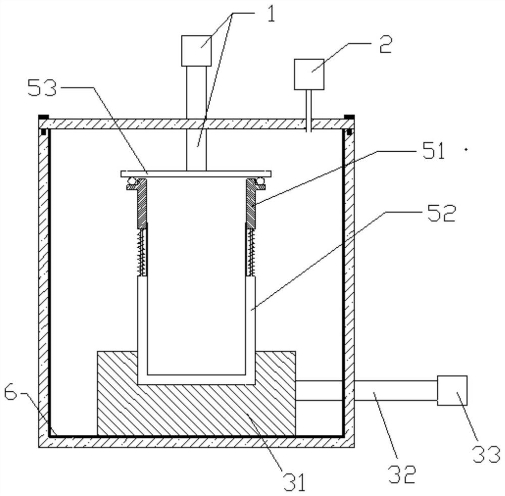 A test device and test method for the mechanical properties of the interface between marine energy soil and structure containing natural gas hydrate