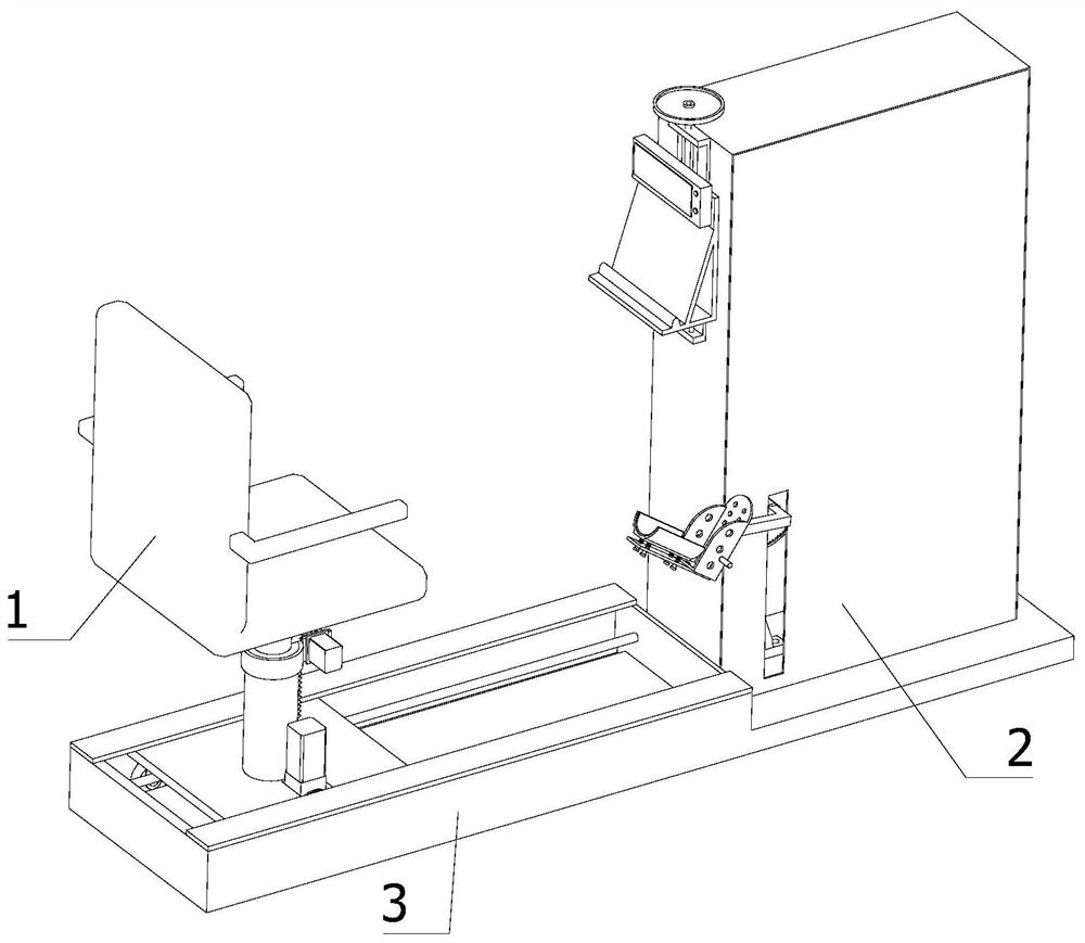 Postoperative local rehabilitation training device