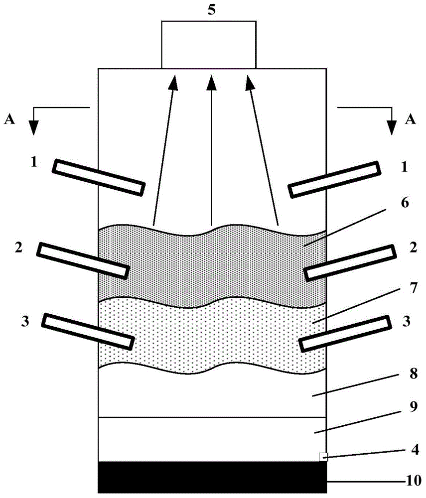 Multilayer slag smelting reduction ironmaking method and apparatus thereof