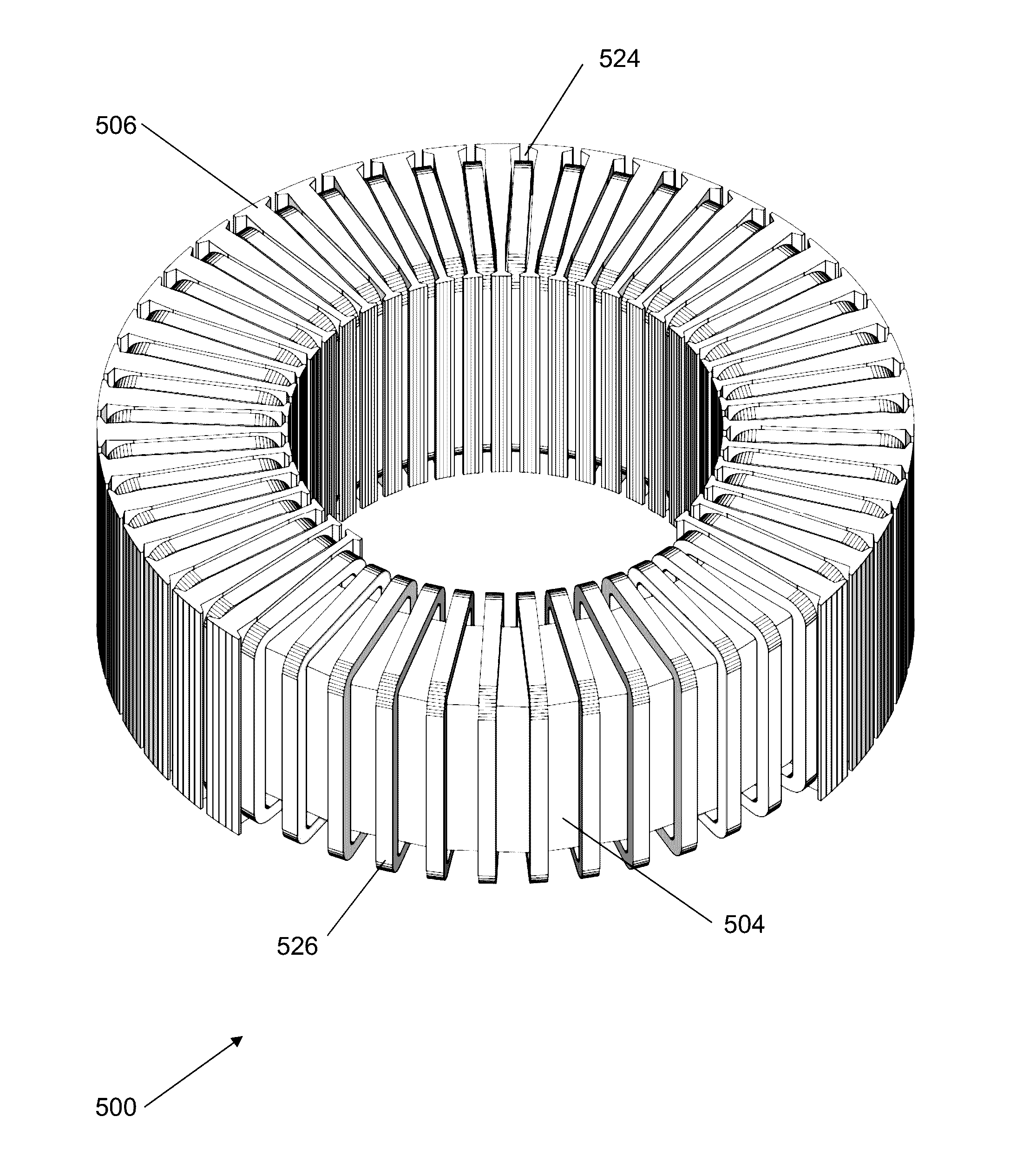 Multi-tunnel electric motor/generator