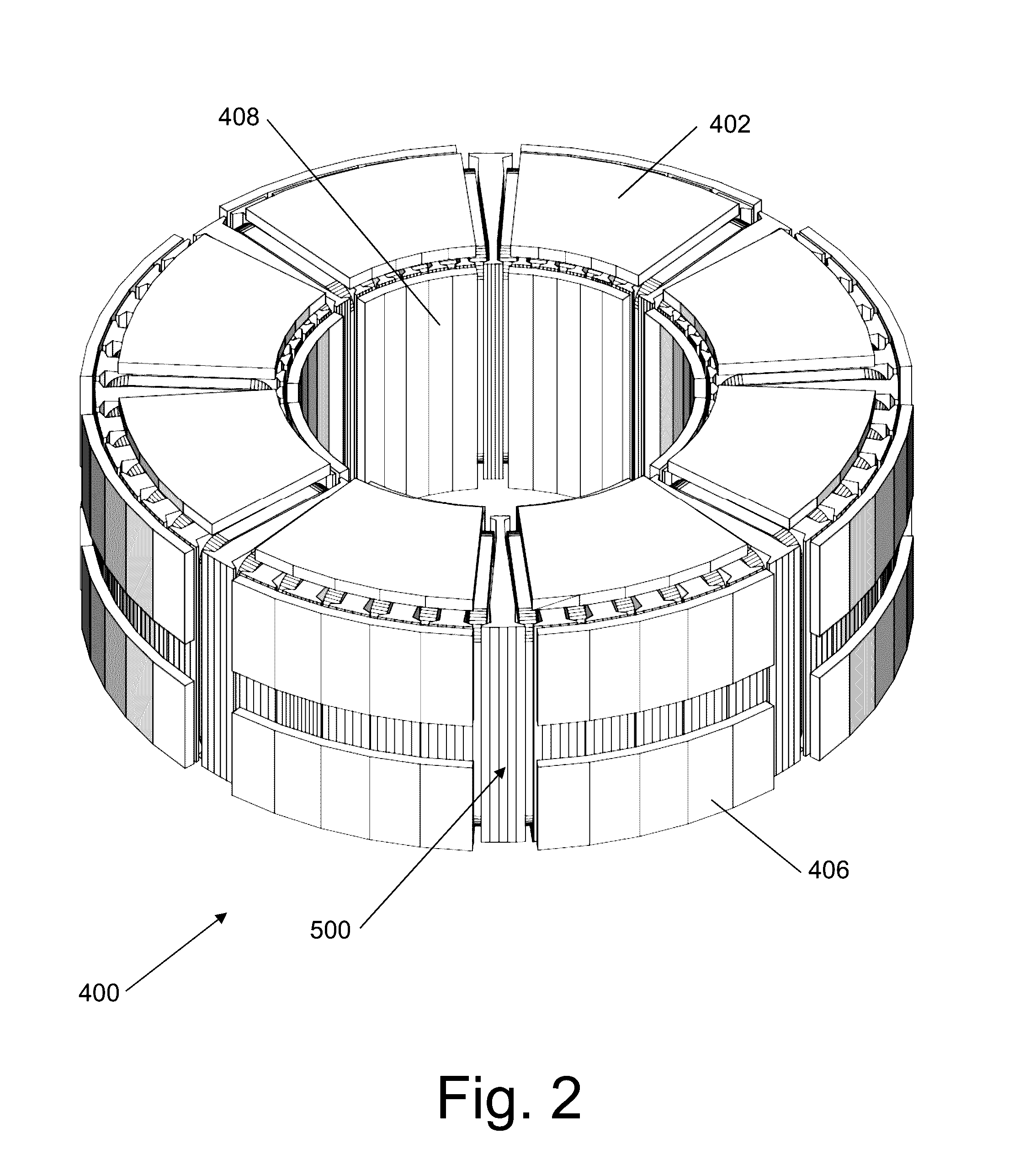 Multi-tunnel electric motor/generator