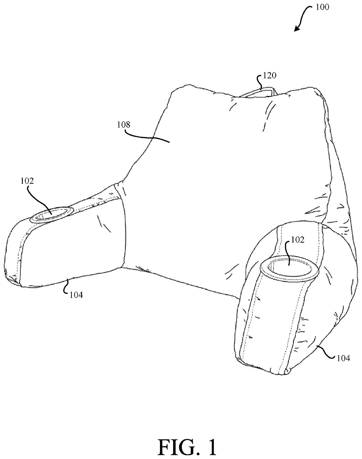 Apparatus and method for bed rest reading pillow