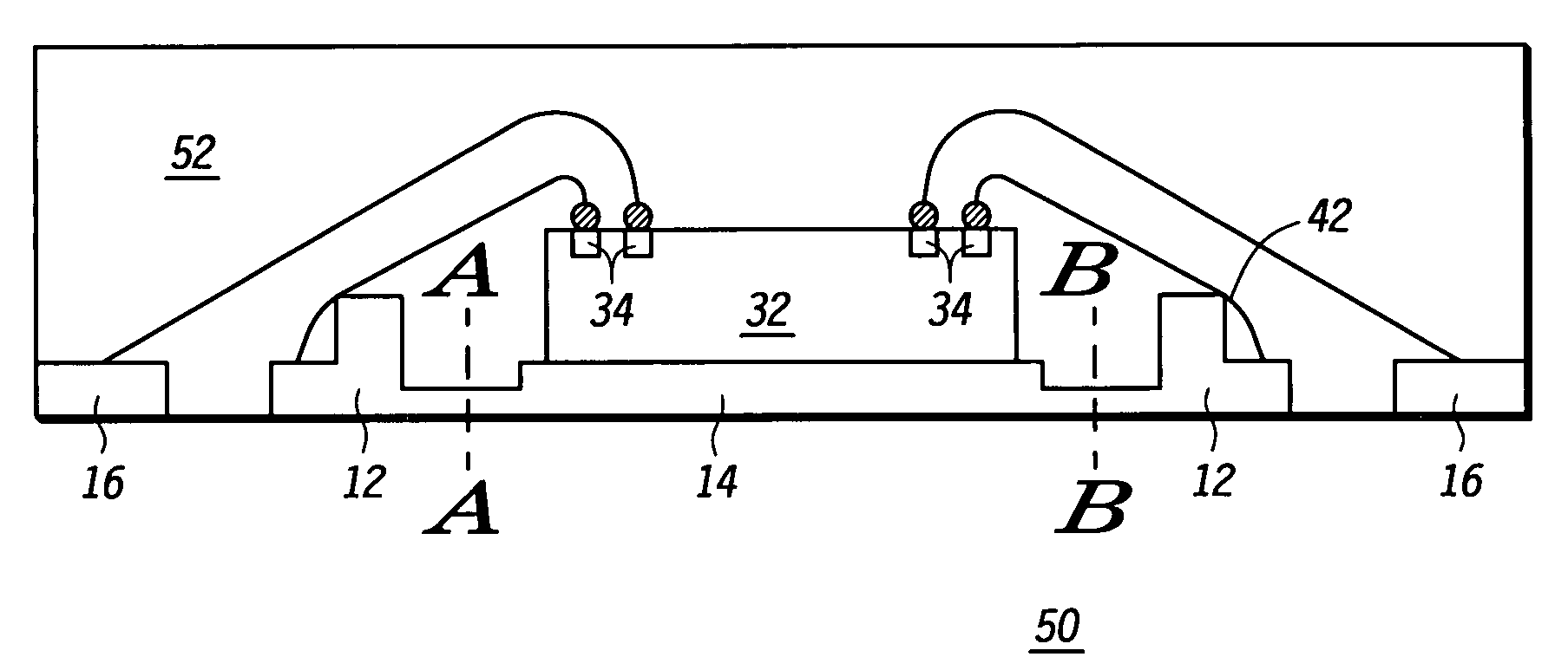 Multi-row lead frame