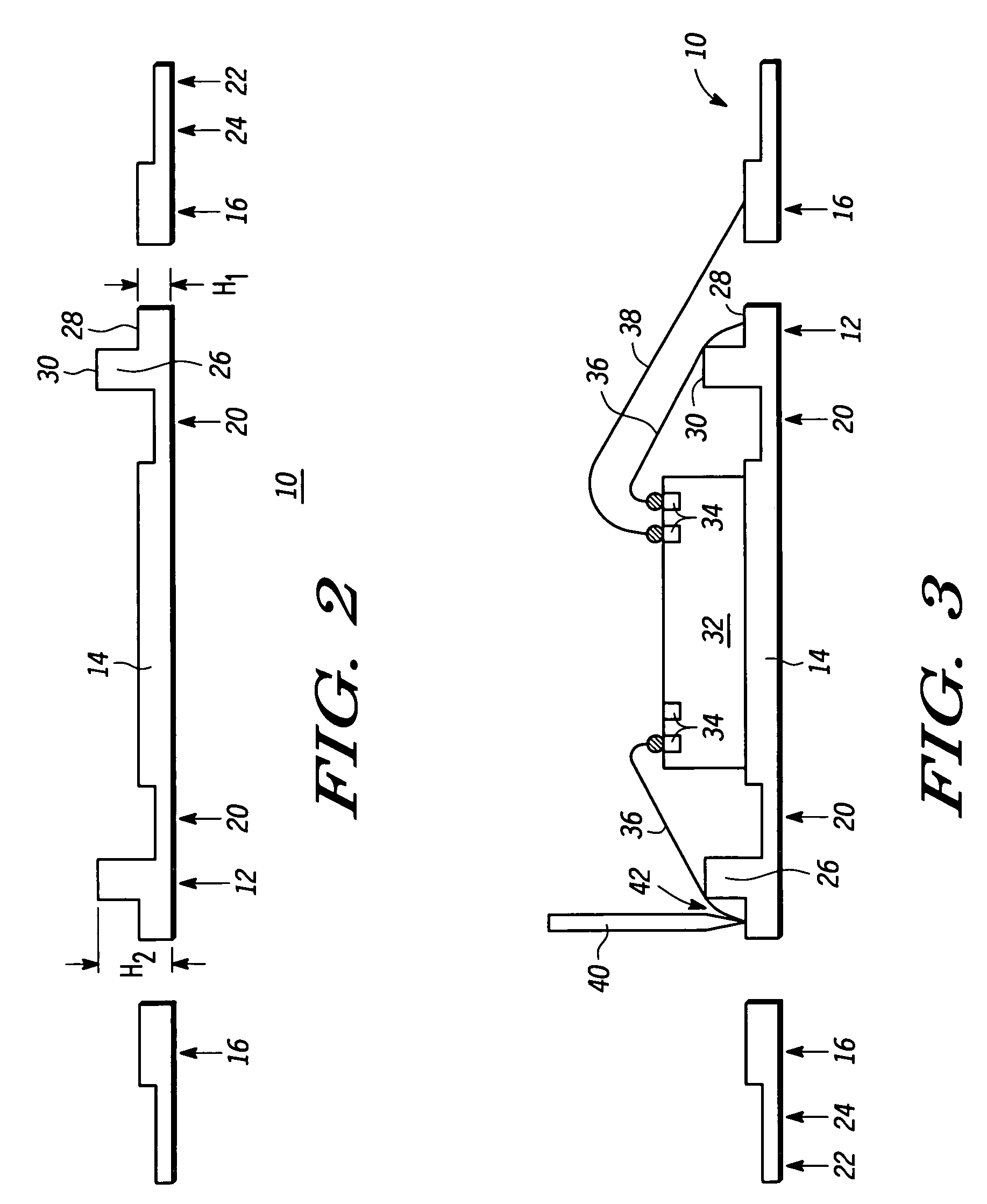 Multi-row lead frame