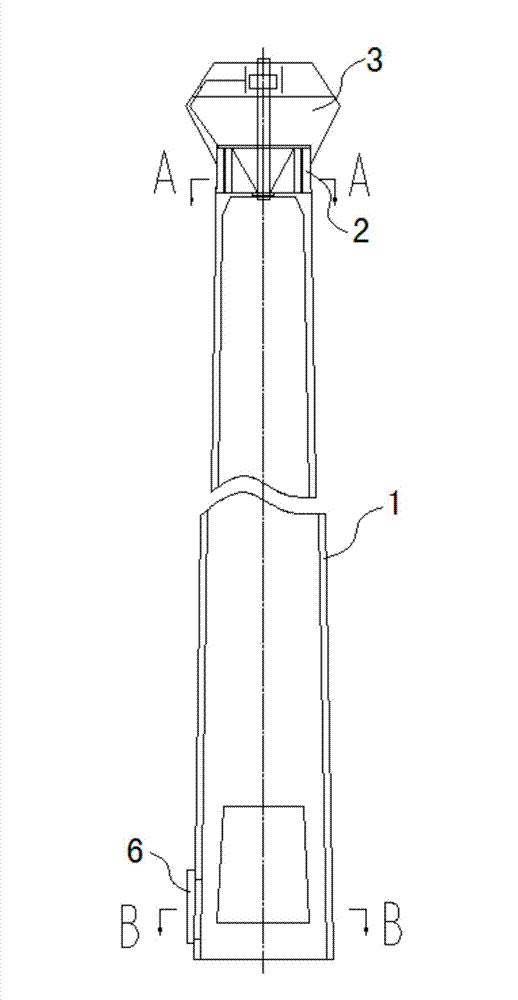 Environmental-friendly street lamp with dust removing function