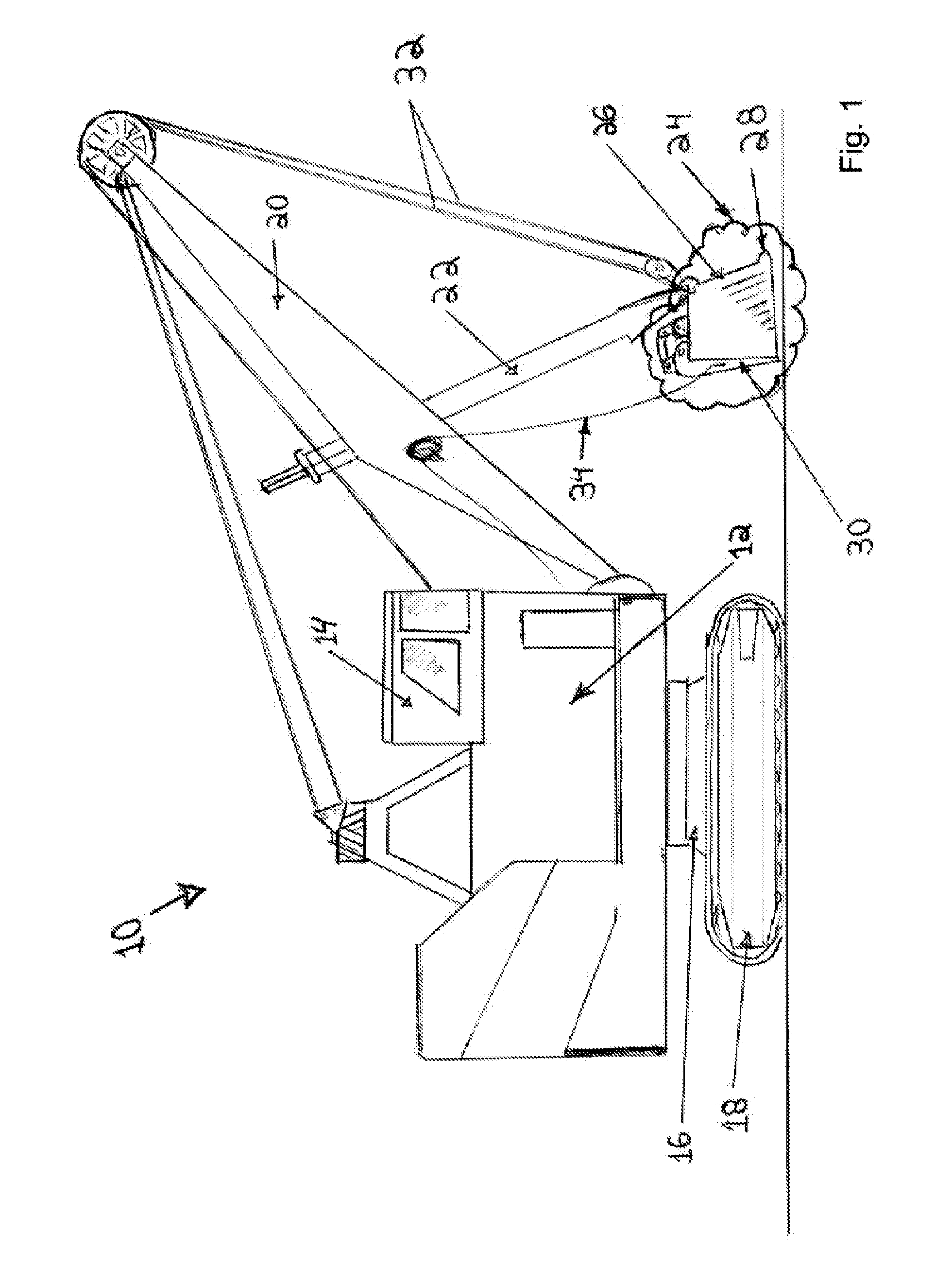 Dipper door retarding mechanism