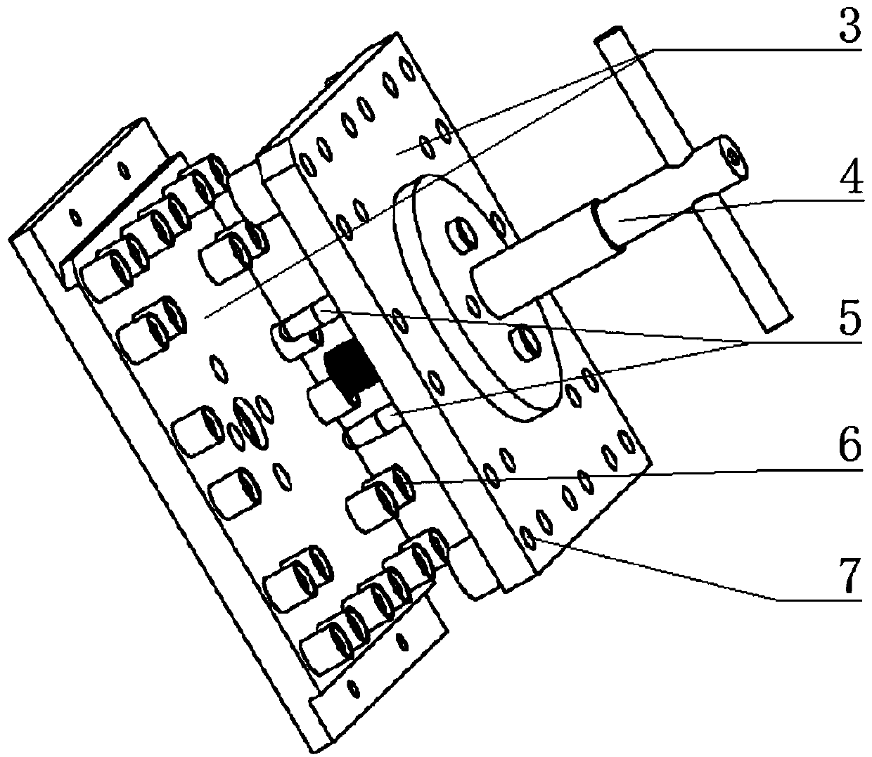 Quick insertion device for SMP connectors