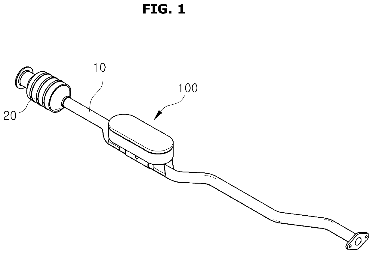 Exhaust sound generating apparatus of vehicle