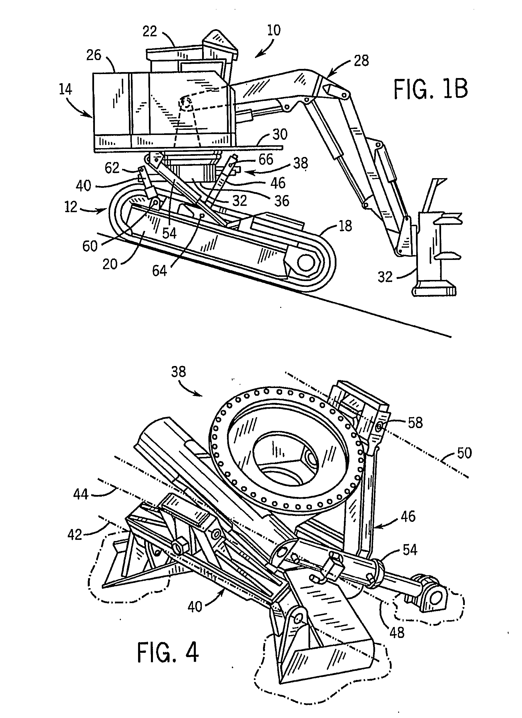 Vector Controlled Leveling System for a Forestry Machine