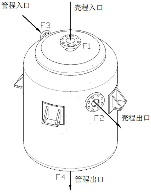 A high-efficiency spiral tube heat exchanger